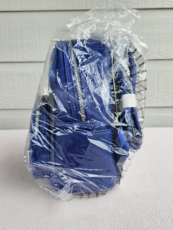 Loungefly Disney The Little Mermaid Ariel Fireworks Mini Backpack Bag Blue